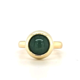 Gouden Klemring met Aventurijn