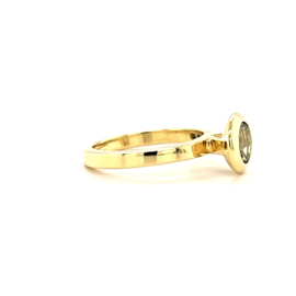 Gouden Ring met Prasioliet