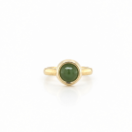 Ring met Groene Jade