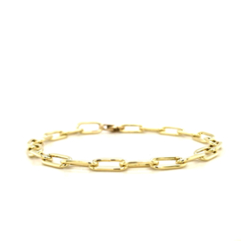 Schakelarmband recht ovaal