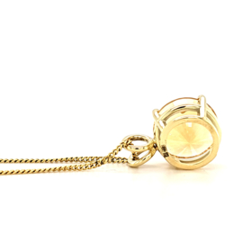 Gouden Hanger met Citrien