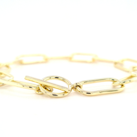 Gouden Schakelarmband Chain