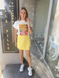 Short/rok - geel