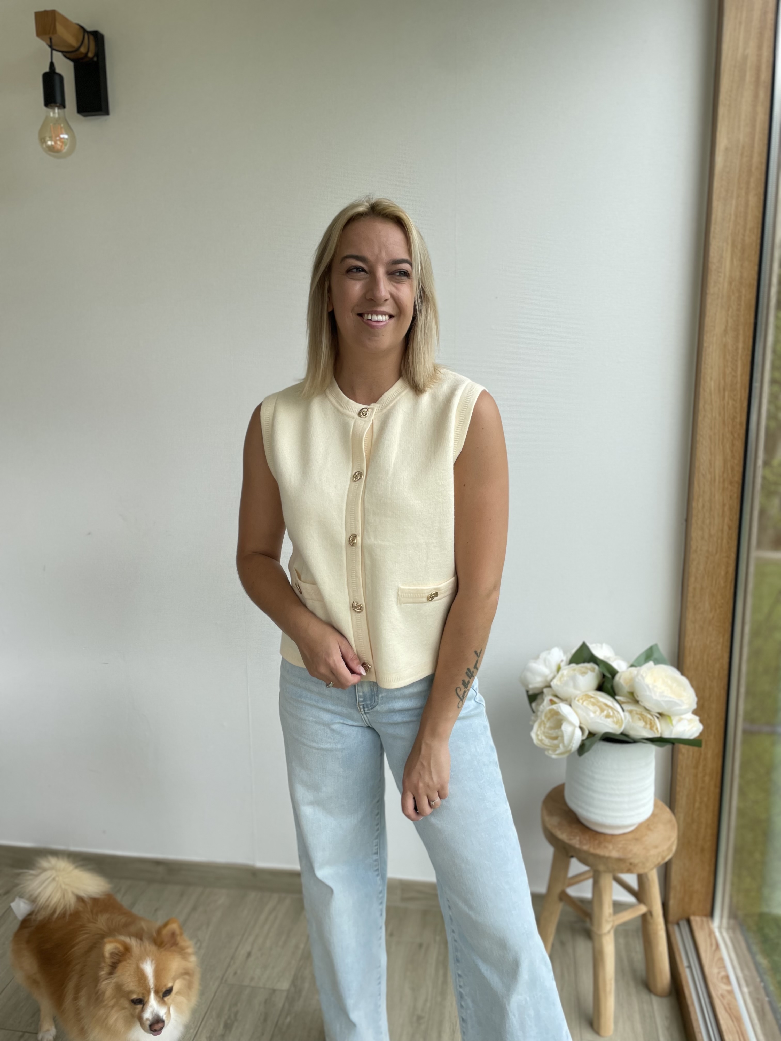 Gilet - beige