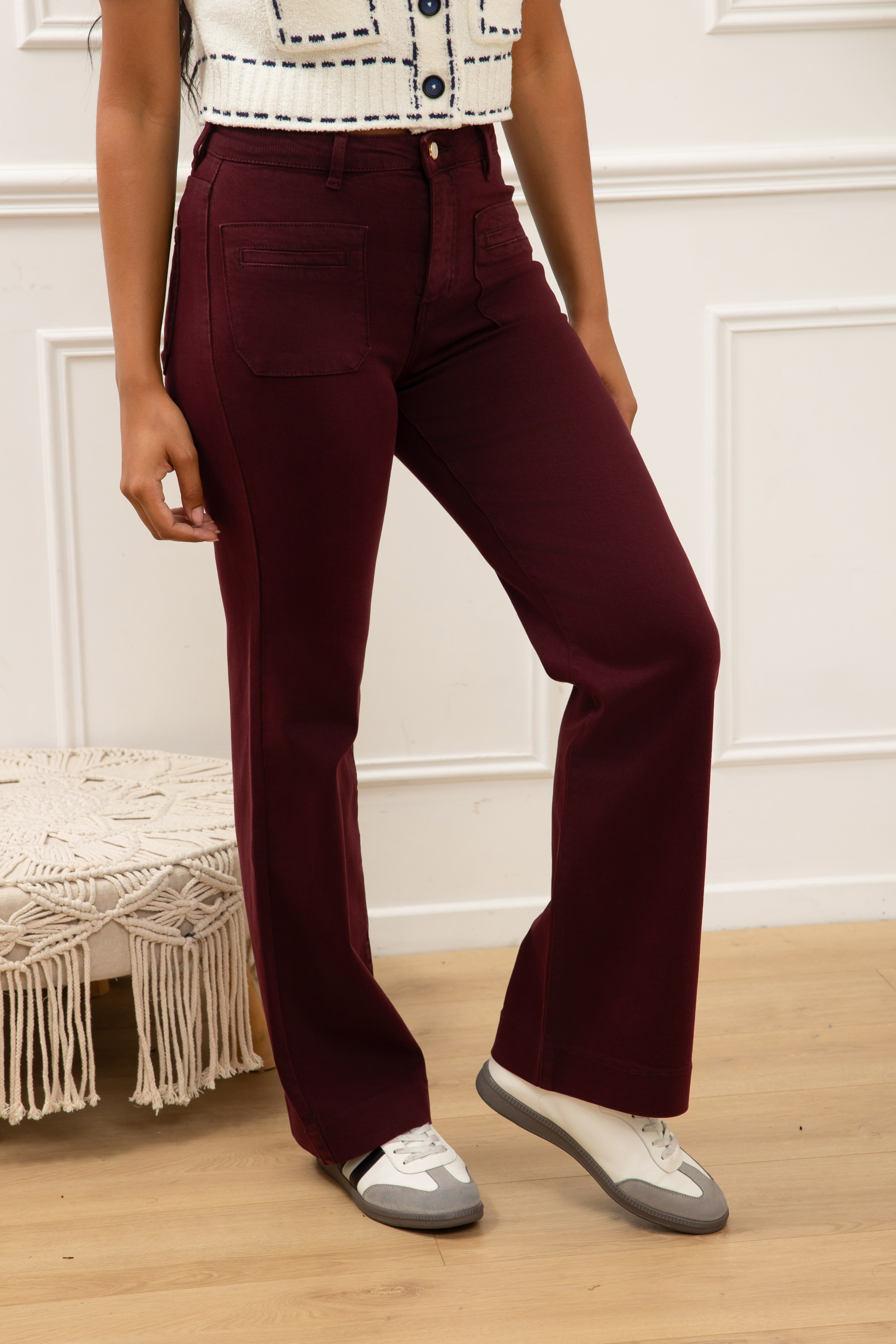 Broek - bordeaux