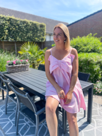 Kleedje strik - roze