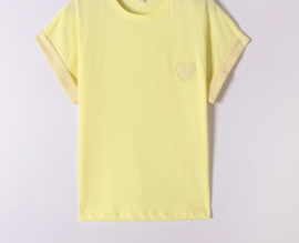 T-shirt - geel