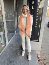 Mom broek TOXIK - beige