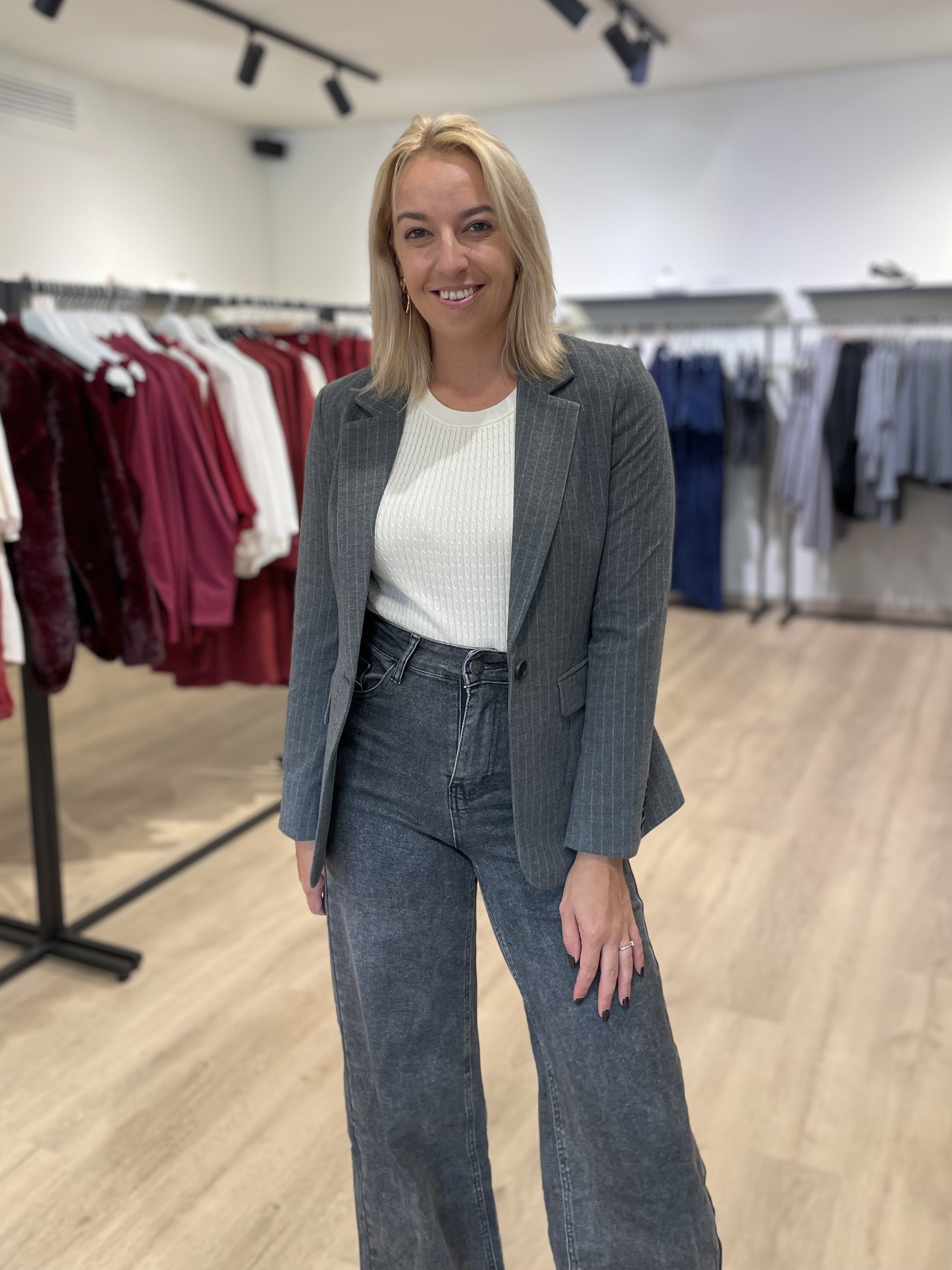 Blazer - grijs