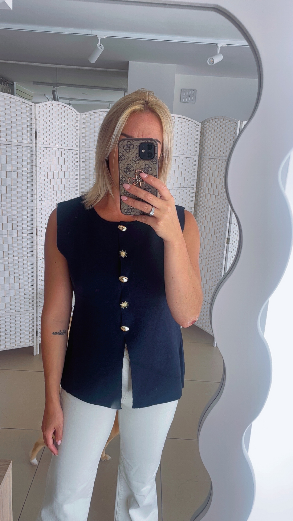 Gilet - blauw