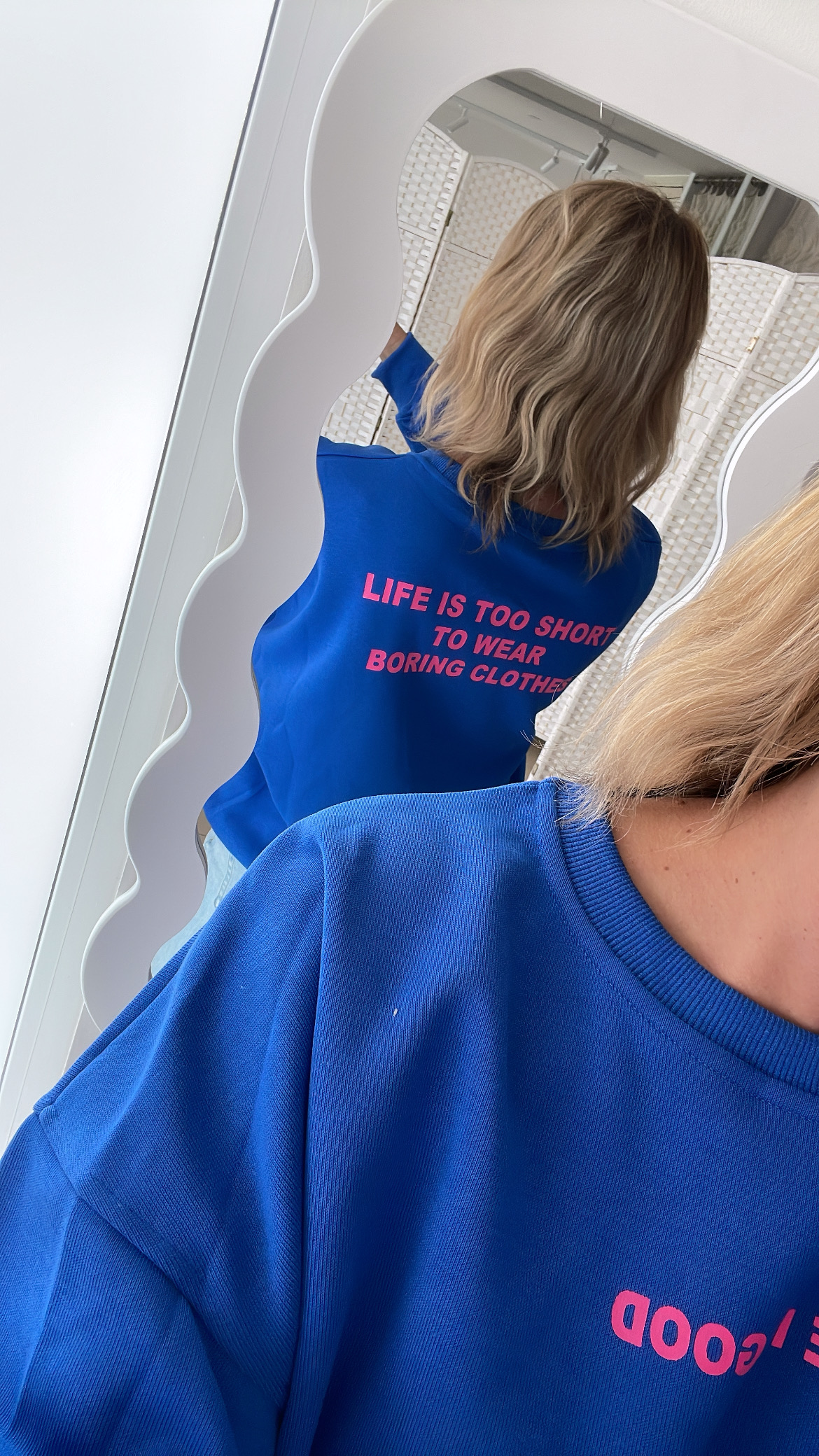 Sweater - blauw