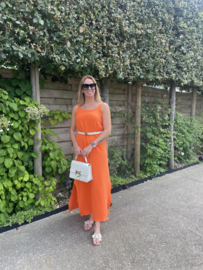 Tetra kleedje - oranje