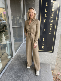 Jumpsuit - taupe