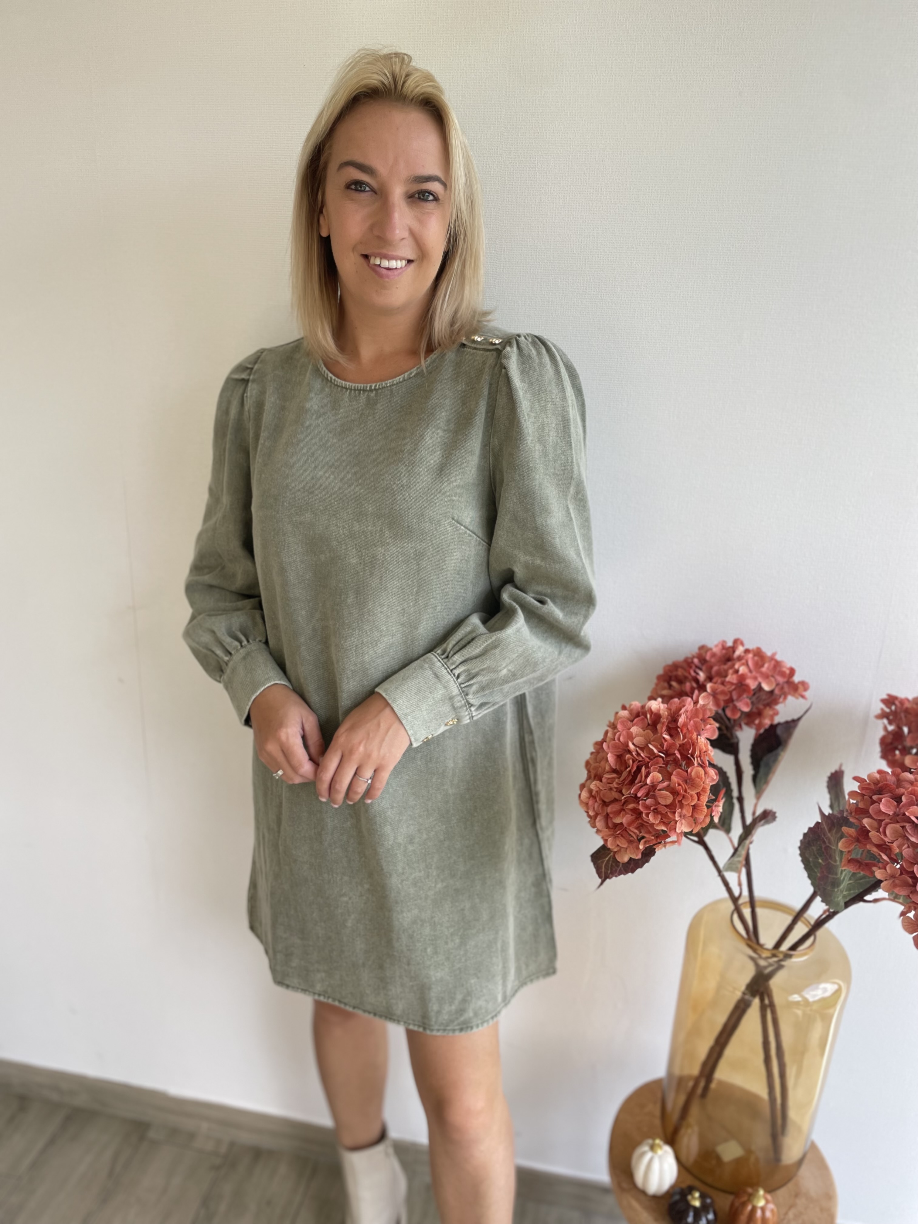 Kleedje - kaki