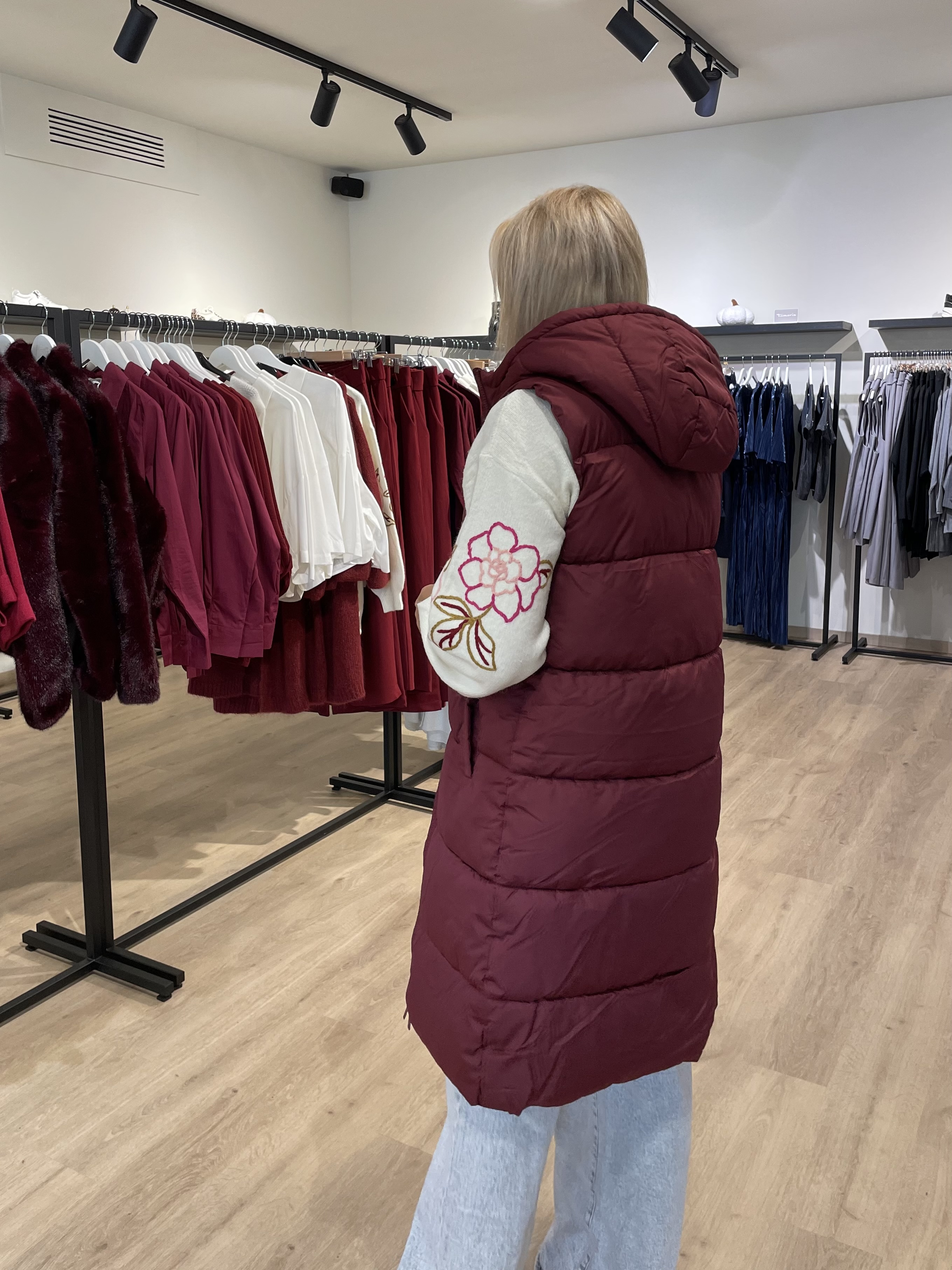 Bodywarmer - bordeaux