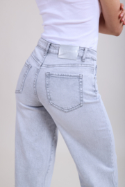 Wide jeans grijs TOXIK