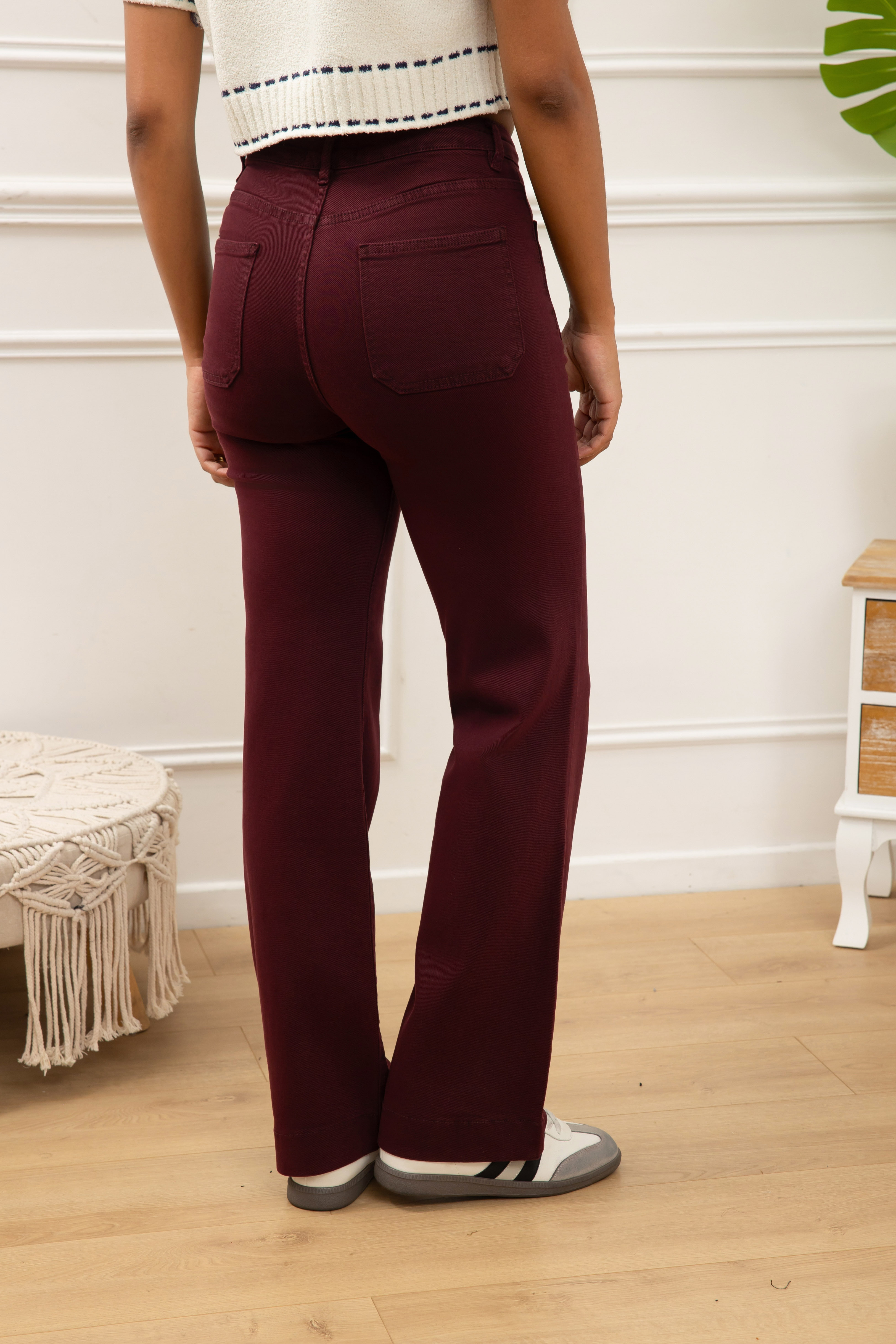 Broek - bordeaux