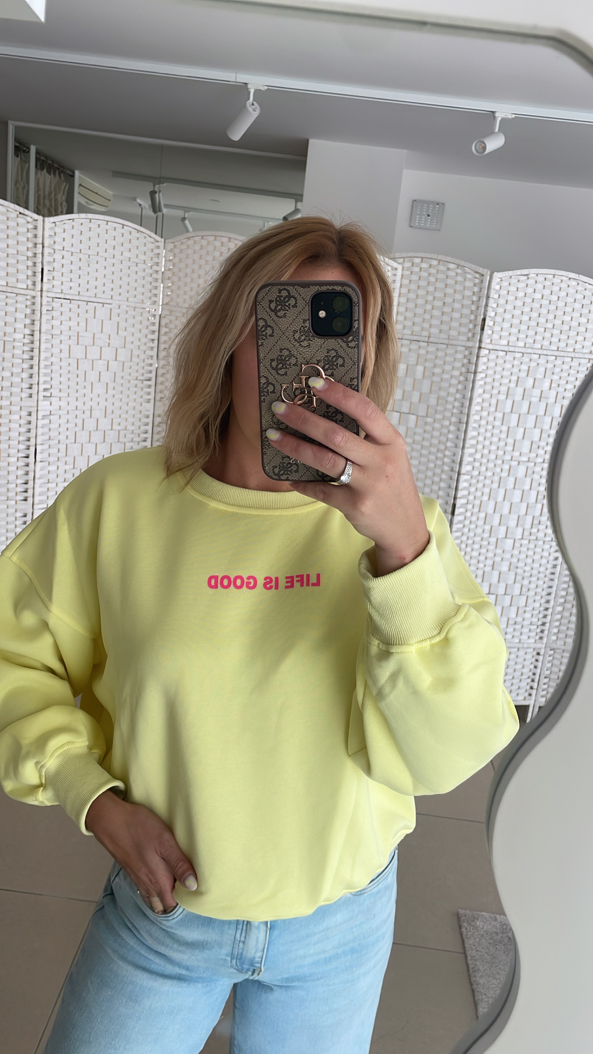 Sweater - geel