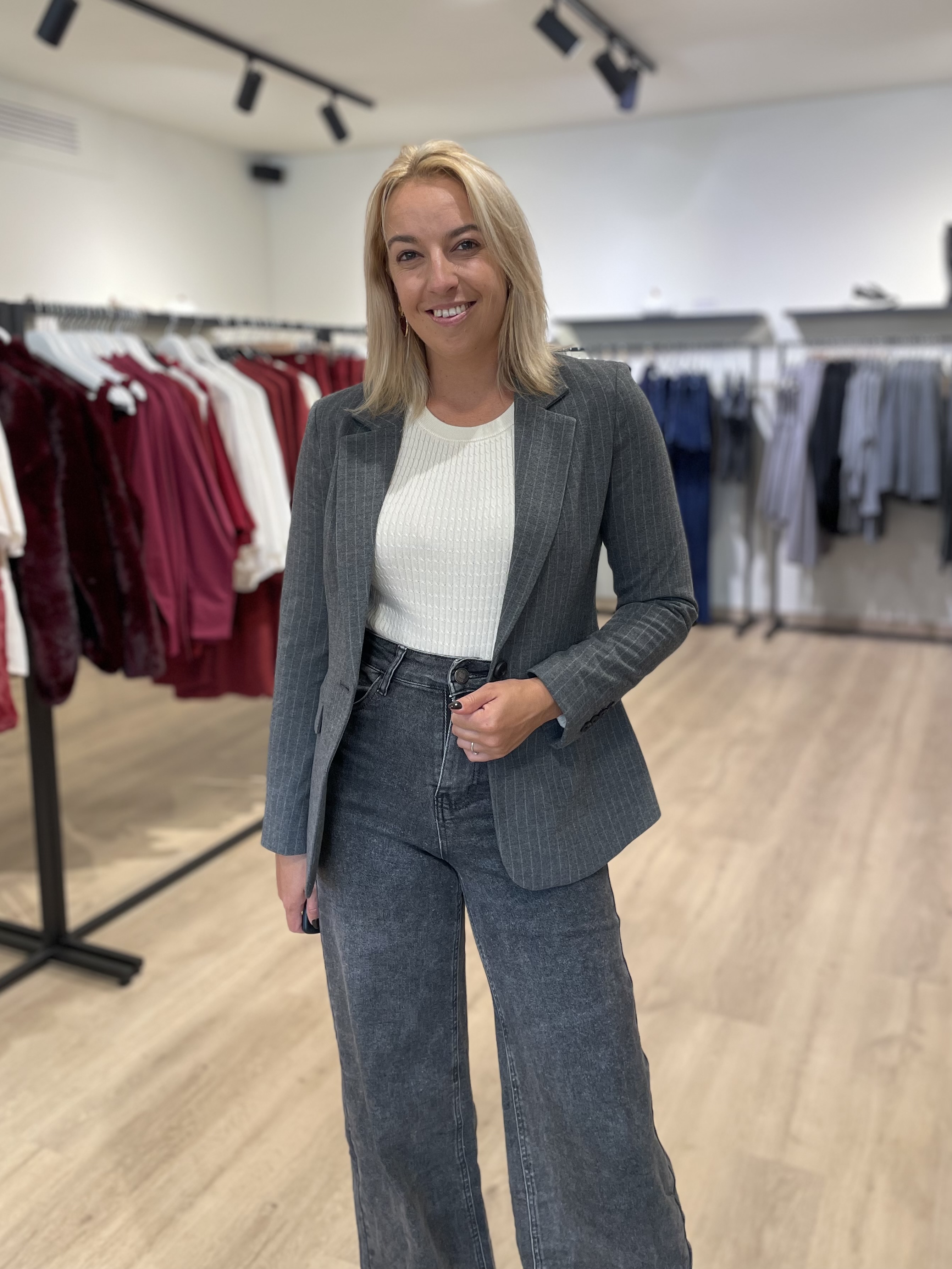 Blazer - grijs