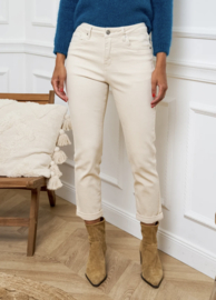 Mom broek - beige