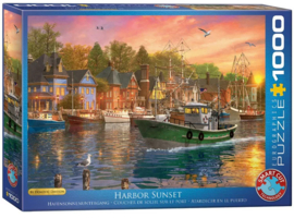 Eurographics Harbor Sunset 1000 Stukjes