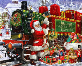 Special Shaped - Santa Claus Express 242 Stukjes