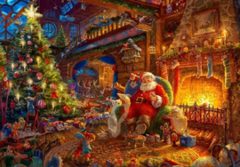 Special Shaped - Santa By The Fire 239 Stukjes