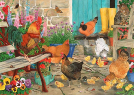 House Of Puzzle Hen Pecked 1000 Stukjes