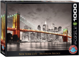 Eurographics New York City Brooklyn Bridge 1000 Stukjes