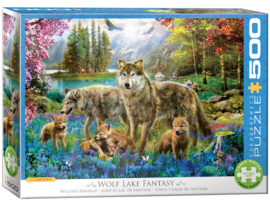 Eurographics Wolf Lake Fantasy 500 XL Stukjes