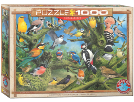 Eurographics Garden Birds 1000 Stukjes