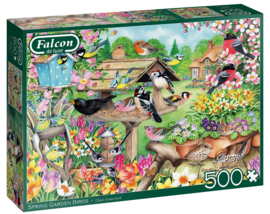 FALCON Spring Garden Birds 500 Stukjes