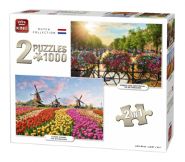 KING Dutch Collection 2 x 1000 Stukjes