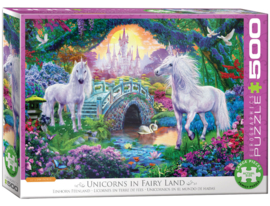 Eurographics Unicorns In Fairy Land 500 XL Stukjes