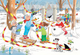 Jan van Haasteren Junior  10 - De Sneeuwpop 150 Stukjes
