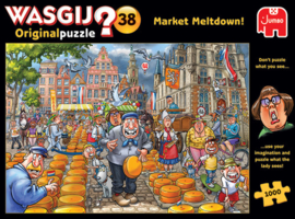 Wasgij Original 38 Market Meltdown! 1000 Stukjes