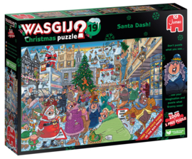 Wasgij Christmas 19 Santa Dash 2 x 1000 Stukjes