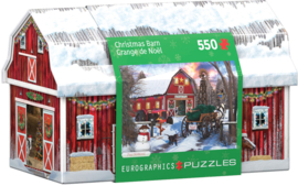 Christmas Barn Tin 550 Stukjes