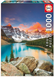 Lake Moraine - Banff National Park Canada 1000 Stukjes