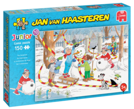 Jan van Haasteren Junior  10 - De Sneeuwpop 150 Stukjes
