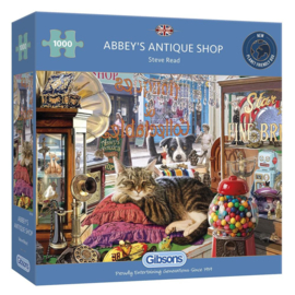 Gibsons - Abbey`s  Antique Shop 1000 Stukjes