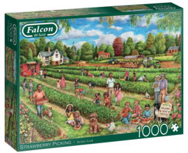FALCON Strawberry Picking 1000 Stukjes