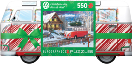 VW Christmas Bus Tin 550 Stukjes
