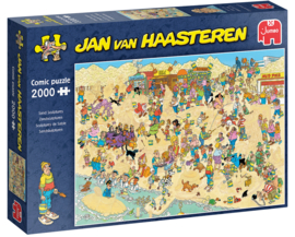 Jan van Haasteren Zandsculpturen 2000 Stukjes