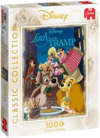 JUMBO Disney Lady En De Vagebond 1000 Stukjes