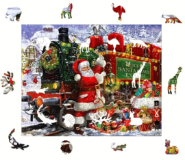 Special Shaped Santa Claus Express  202 Stukjes