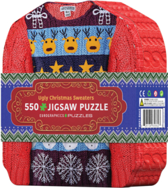 Ugly Christmas Sweater Tin 550 Stukjes