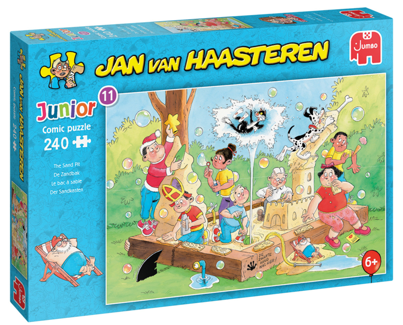 Jan van Haasteren Junior 11 - De Zandbak 240 Stukjes