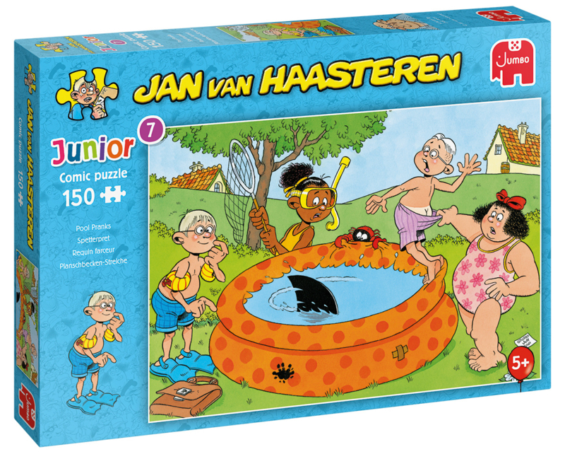 Jan van Haasteren Junior 7 - Spetterpret 150 Stukjes