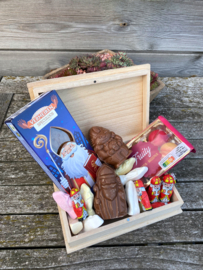 Houten boekkist Sinterklaas